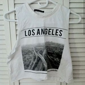 Brandy Melville Los Angeles Muscle Tank